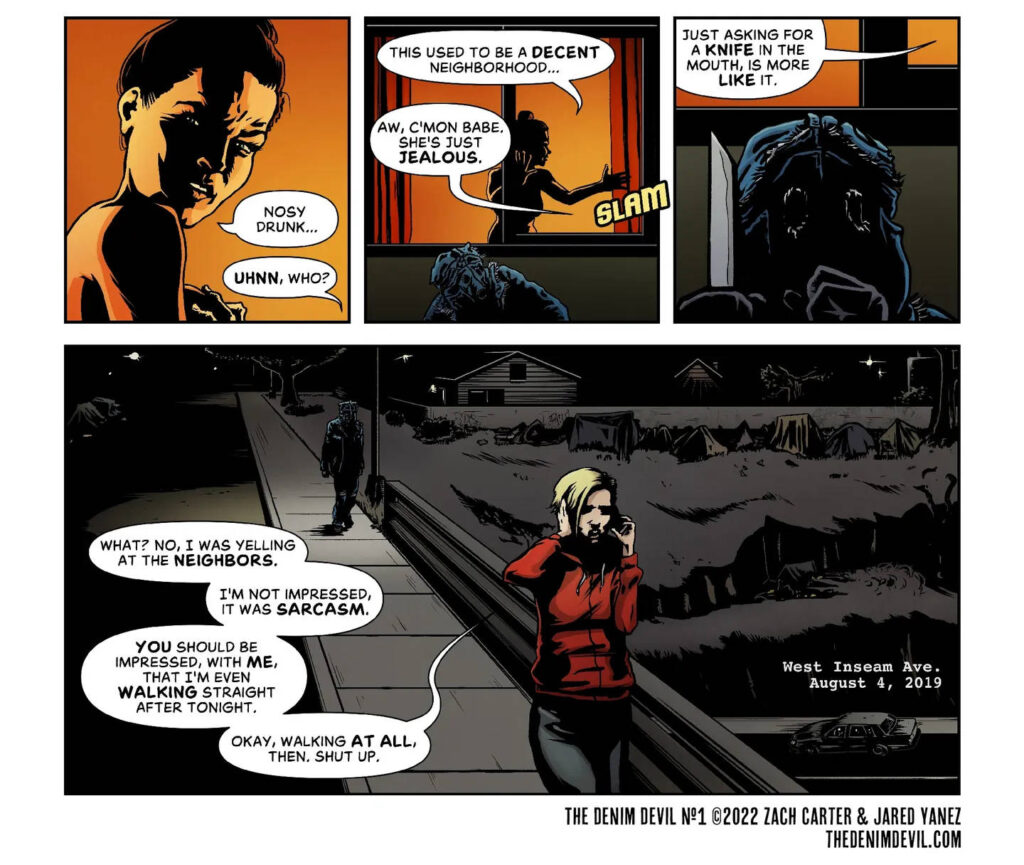 The Denim Devil #1 - Preview page 1