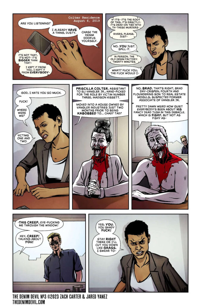 The Denim Devil #3 - Preview page 2