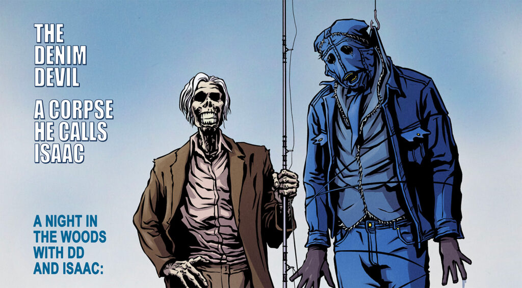 The Denim Devil in Lacerate Outdoors